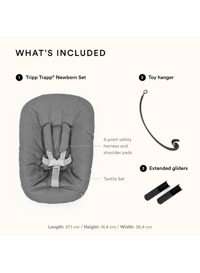 Stokke Tripp Trapp Newborn Set V2 Anthra - Image 5