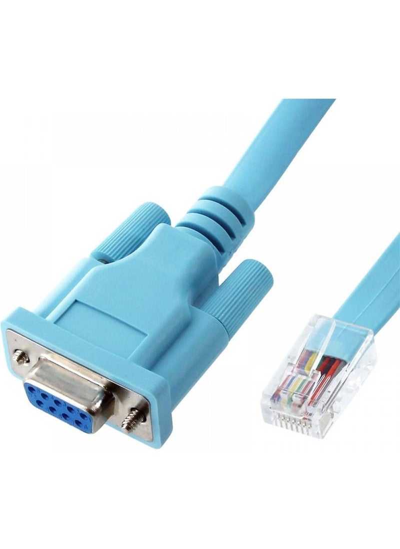 PrimeX Plus - Cisco 72-3383-01 Rev.a2 Db9 To RJ45 Console Cable, Cisco Console Cable, LL97744 Csa Awm Ft2 Original Cisco Console Cable - Image 1
