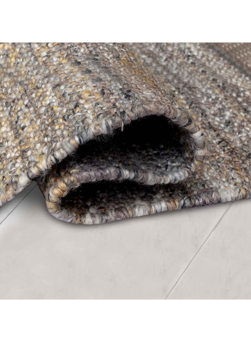 EVELYN - JUTE / POLYESTER - 150X230 CM- NATURAL GREY - Image 3