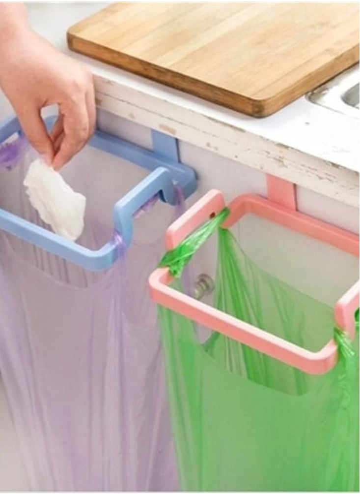 Perfii Trash Bag Holder Organizer Garbage Bag Hanging For Kitchen Cupboard Cabinets Doors  - Image 4