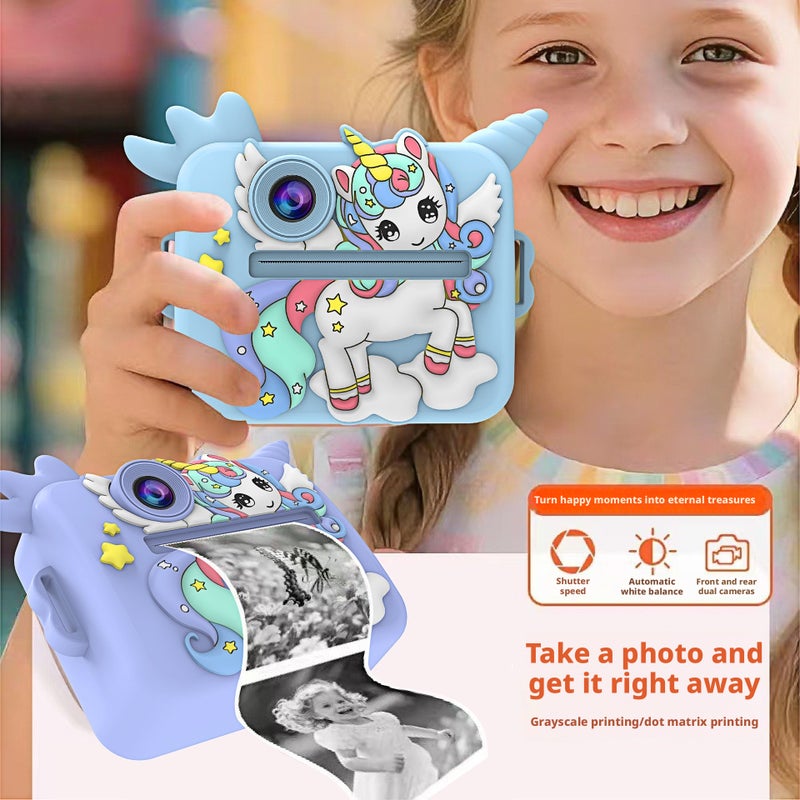 Children's Instant Print Camera HD Dual Cameras Color Printing - Image 3