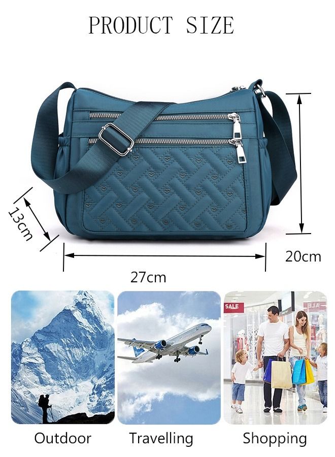 DUNISO Fashionable Crossbody Bags For Women Small Over The Shoulder Saddle Purses And Cross Body Handbags For Travelling Shopping - Image 3