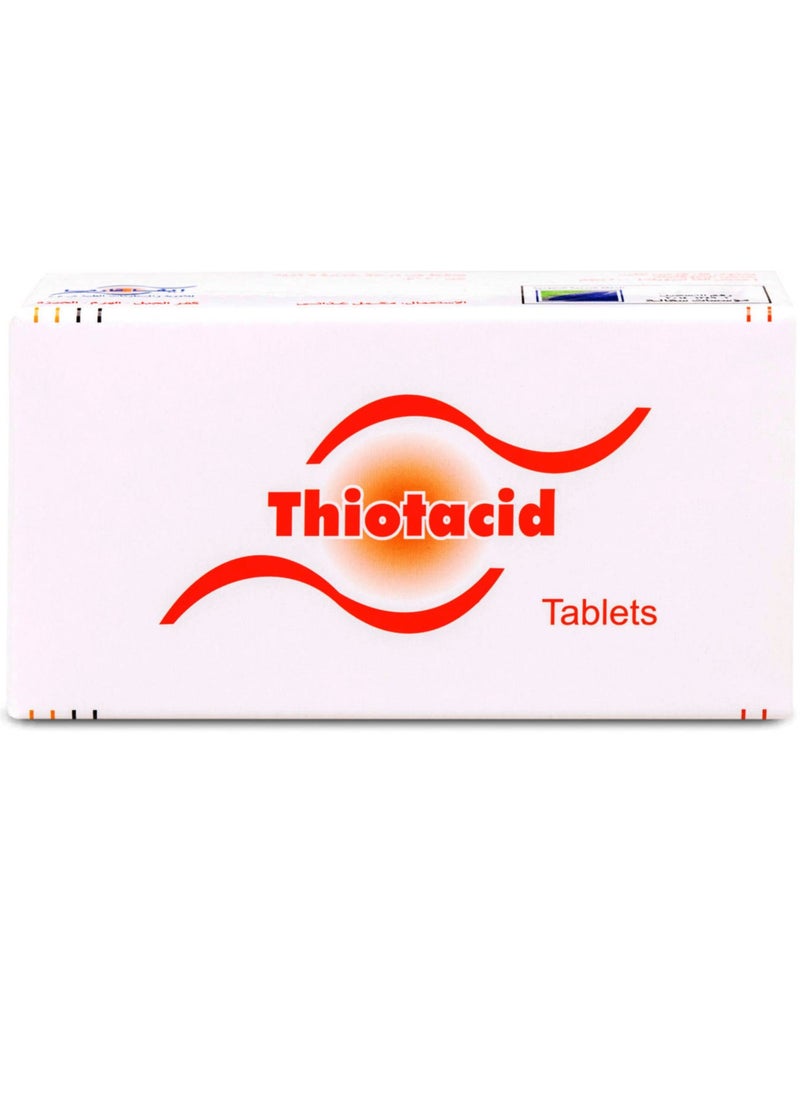 THIOTACID Thiotacid Alpha Lipoic Acid 300 mg 30 Tablets  - Image 1