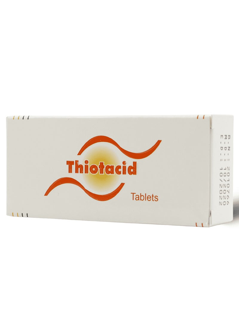 THIOTACID Thiotacid Alpha Lipoic Acid 300 mg 30 Tablets  - Image 2