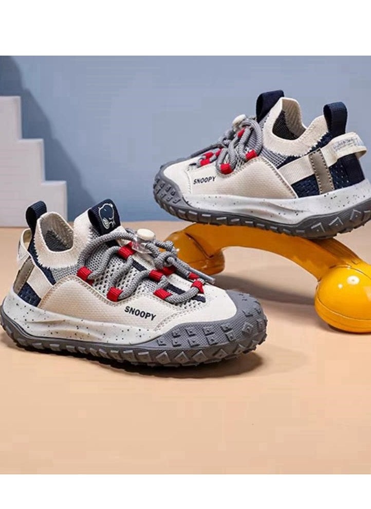 Snoopy Children's Outdoor Breathable Soft Soled Running Shoes  - Image 2