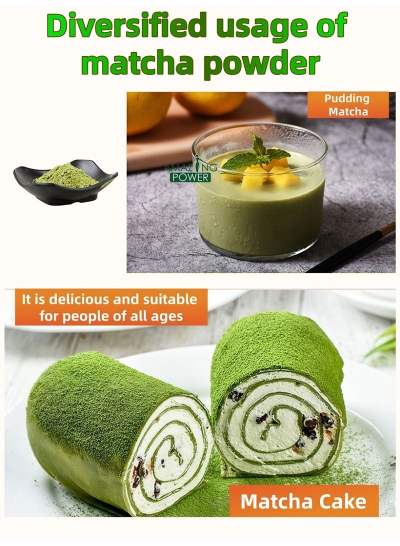 MATCHA Premium Organic Japanese Matcha Green Tea Powder 100g Natural Energy Boost - Image 4