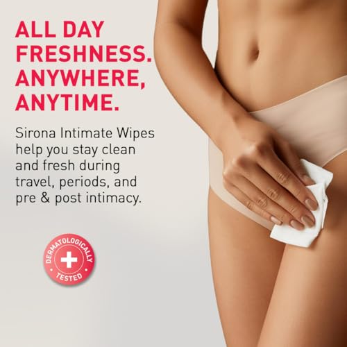Sirona Intimate Wet Wipes - 10 Wipes, Pack Of 2 - Image 3