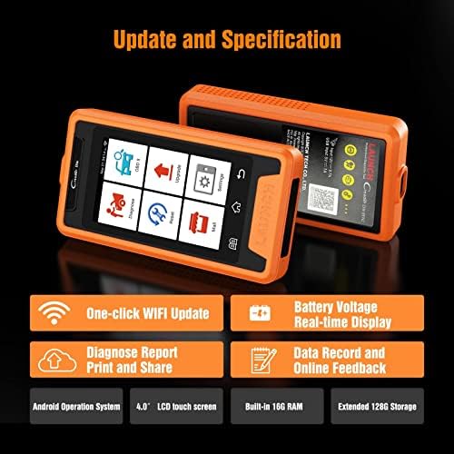 Launch Diagnostic Scanner Tool for BMW, 2024 Enhanced Multi-System OBD2 Scanner, Auto Fault Code Reader with Bi-Directional Control & Battery Registration for BMW After 1996 - Image 3