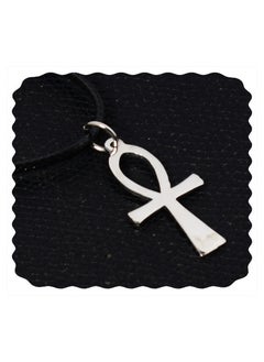 immatgar immatgar pharaonic ankh key necklace jewellery ancient Egyptian souvenirs gifts from Egypt Collectible Pharaohs (Silver - Style3) 