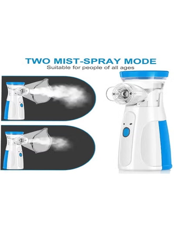 Portable Mesh Nebulizer Machine – Rechargeable Handheld Inhaler for Adults & Kids - Image 4