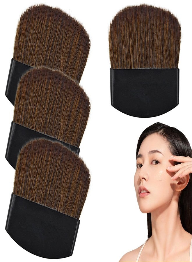Capiant 4 PACK Mini Powder Blush Brush, Mini Multi-functional Makeup Brush, Portable Soft Hair Beauty Tool, Facial Makeup Brush - Image 1