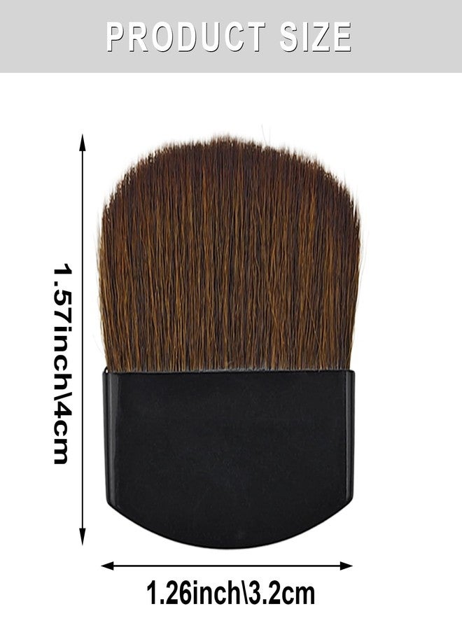 Capiant 4 PACK Mini Powder Blush Brush, Mini Multi-functional Makeup Brush, Portable Soft Hair Beauty Tool, Facial Makeup Brush - Image 2