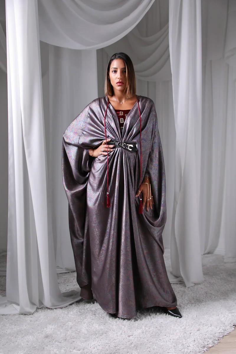 إكستاسي Shimmer Kaftan set