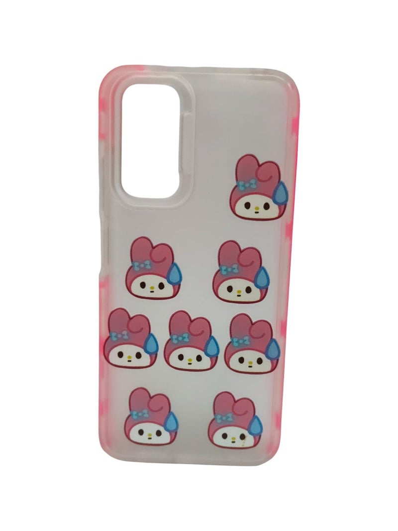 Rabbit TPU Back Cover for Xiaomi Redmi Note 11 4G 2022 - Multicolor - Image 1