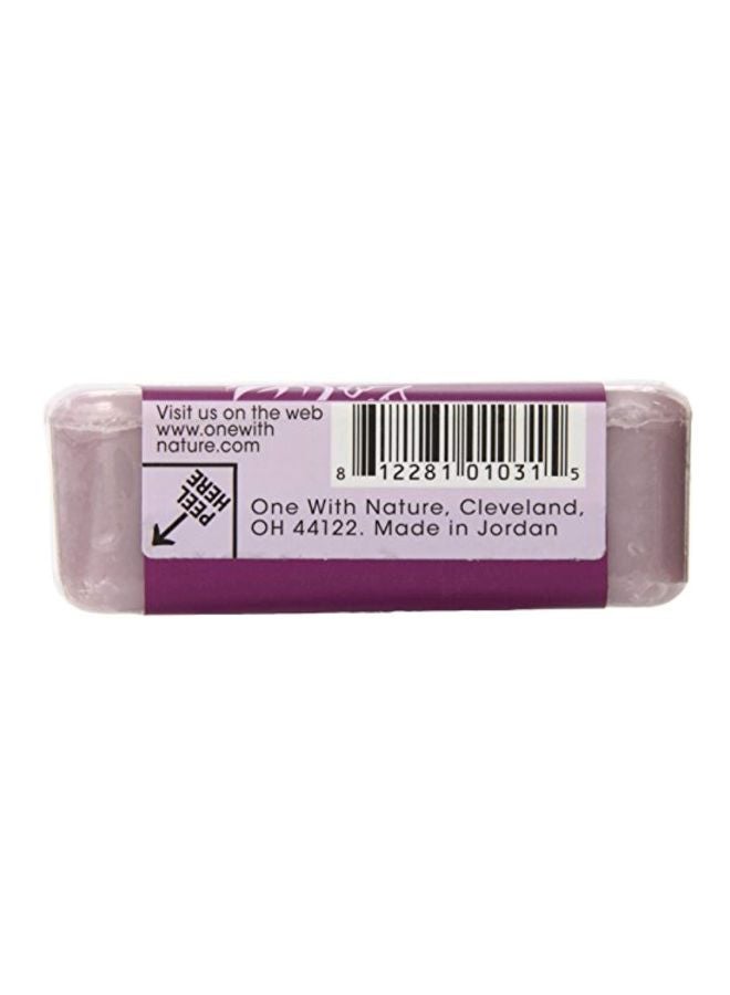 One With Nature Lilac Dead Sea Mineral Soap, 7 Ounce Bar - Image 4