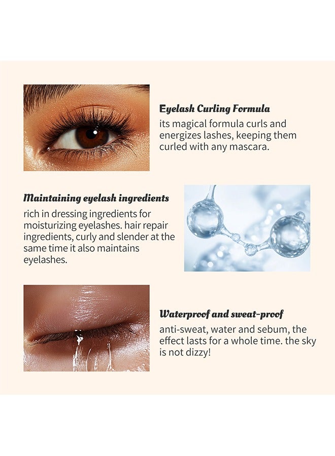 QIC High-heeled Shoes Mascara-More Curly Eyelash Effect, Waterproof and Sweat Resistant, Long-Lasting Makeup - Image 5