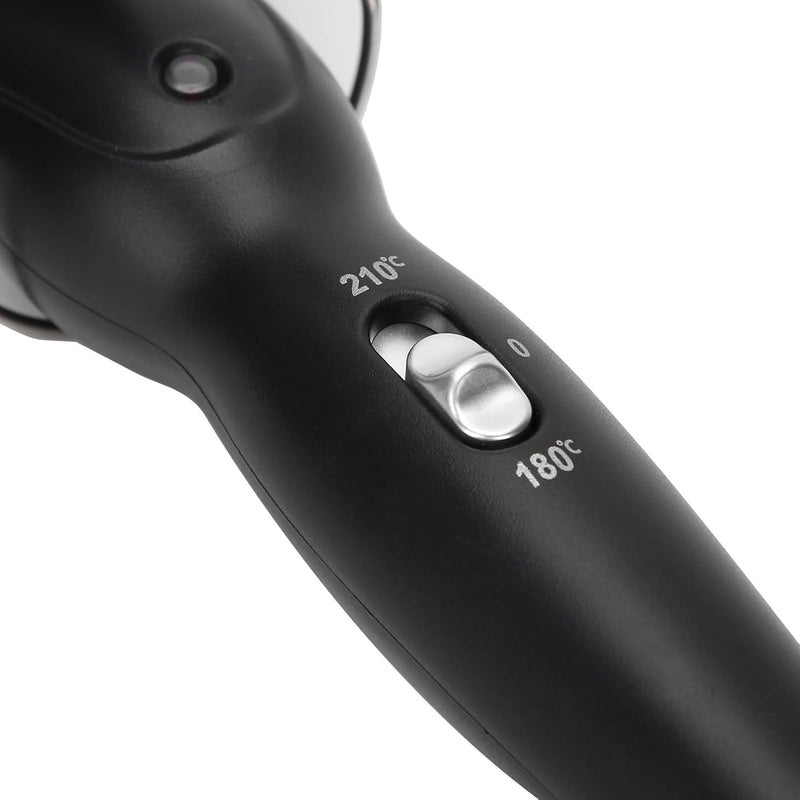 cheekyglo Electric Hair Curler, 3 Barrel 25mm Hair Waver Curling Iron Wand Tourmaline Ceramic Fast Heating Hair Crimper Curling Tongs Crimping Bubble Styling Tool for Long Hair(USGOLD)US Gold - Image 4