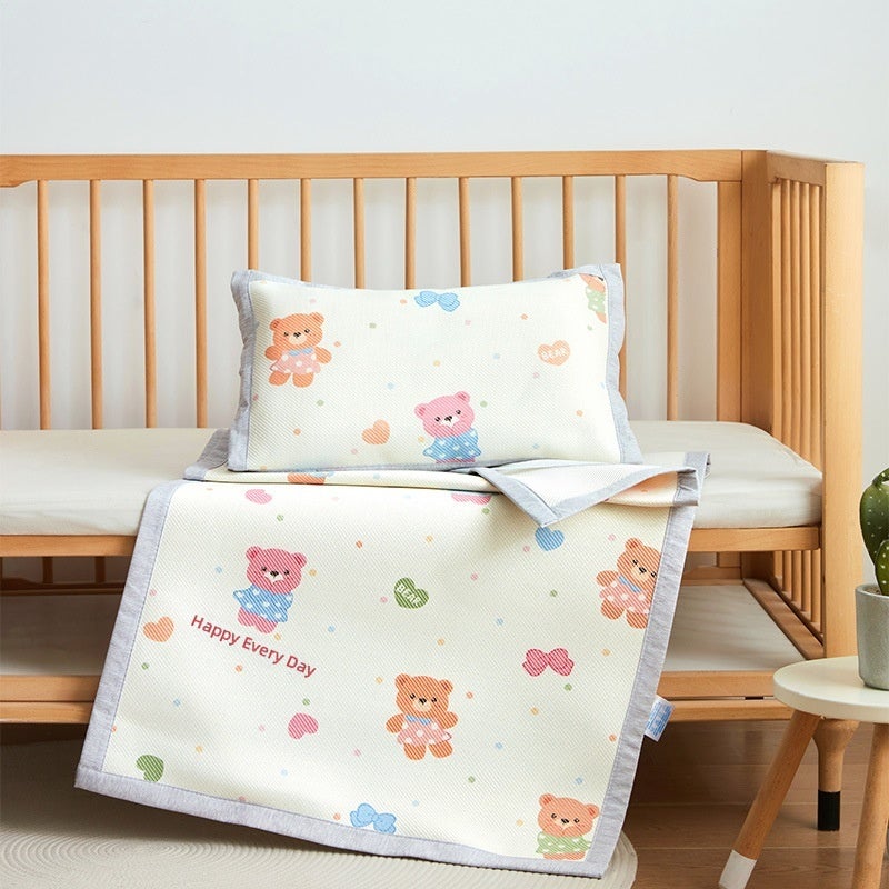 Hot-selling A-grade Children's Ice Silk Mattress for Baby Cribs - Machine  Washable - Image 1
