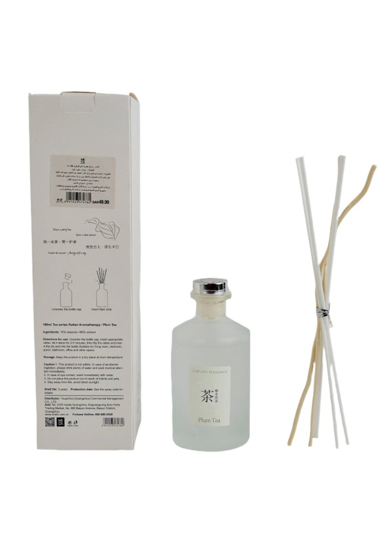 Reed Diffuser with Peach Tea Scent – Large 185ml