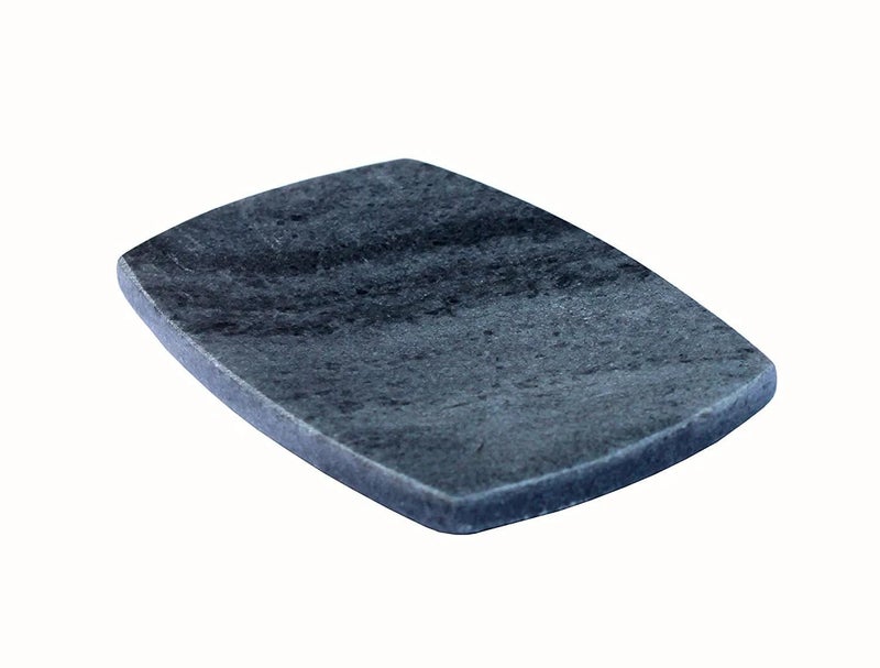MBSC Natural Marble Stoneware Soap Dish Bathing Accessories Holder for Bathroom, Kitchen, Bathtub, Wash basins - Image 1