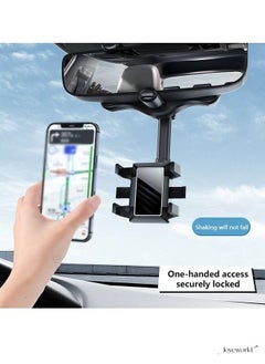 Joyeworld Multifunctional 360° Rearview Mirror Phone Mount for Car  - Image 1