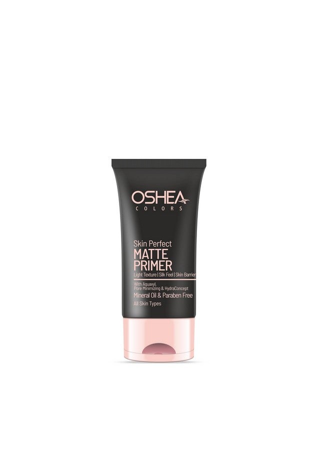 Oshea Colors Skin Matte Primer | Lightweight, Silky Texture | Minimizes Pores & Controls Shine | Hydrating HydraConcept Formula | Long-Lasting Matte Finish | 30ml - Image 1