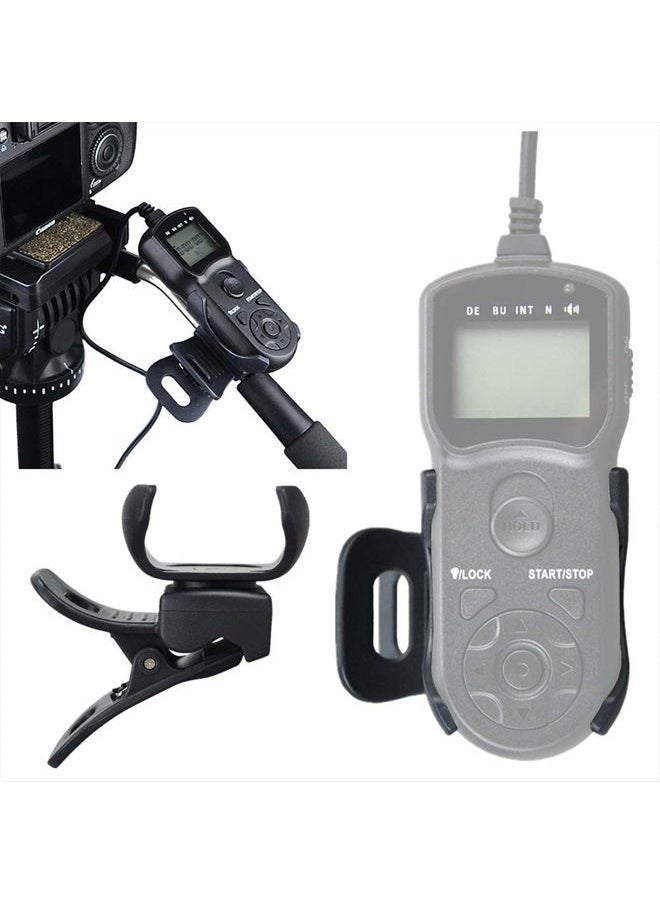 JJC - Replaces Canon RS-60E3 Timer Remote Control Shutter Release for Canon EOS R8 R50 R6 Mark II R10 R7 R6 Rp R 90D 80D 70D Rebel T8i T7 T7i T6 T6s T6i T5 SL3 M5 M6 Mark II G1X III II G3X G5X SX70 HS - Image 1
