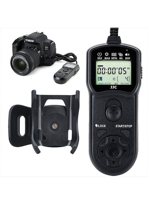 Replaces Canon RS-60E3 Timer Remote Control Shutter Release for Canon EOS R8 R50 R6 Mark II R10 R7 R6 Rp R 90D 80D 70D Rebel T8i T7 T7i T6 T6s T6i T5 SL3 M5 M6 Mark II G1X III II G3X G5X SX70 HS