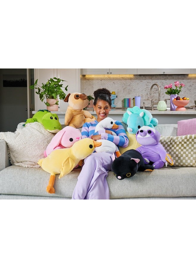 Hug-A-Lumps Hug-A-Lumps Dino(Delilah) Weighted Plush 3.3 Lbs, Cuddly, Squishy, Comfort Plush, Anti-Stress by ZURU - Image 5