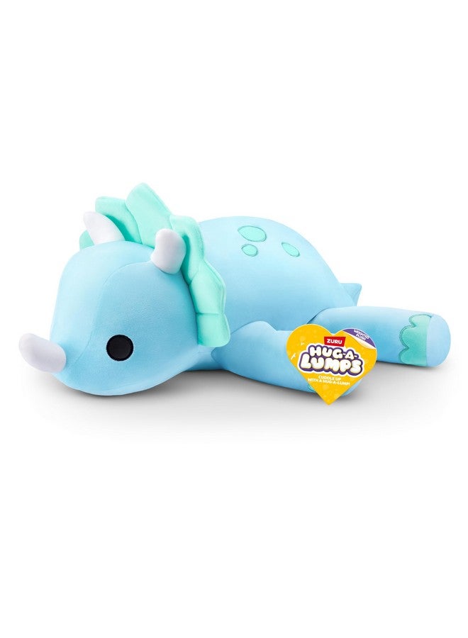 Hug-A-Lumps Hug-A-Lumps Dino(Delilah) Weighted Plush 3.3 Lbs, Cuddly, Squishy, Comfort Plush, Anti-Stress by ZURU - Image 1