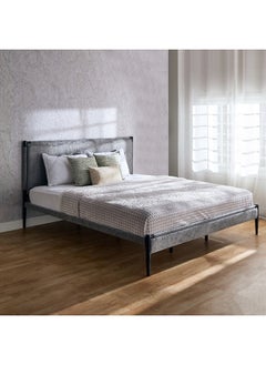 Home Box Finland Upholstered Metal King Bed 210 x 107.5 x 187.5 cm  - Image 1