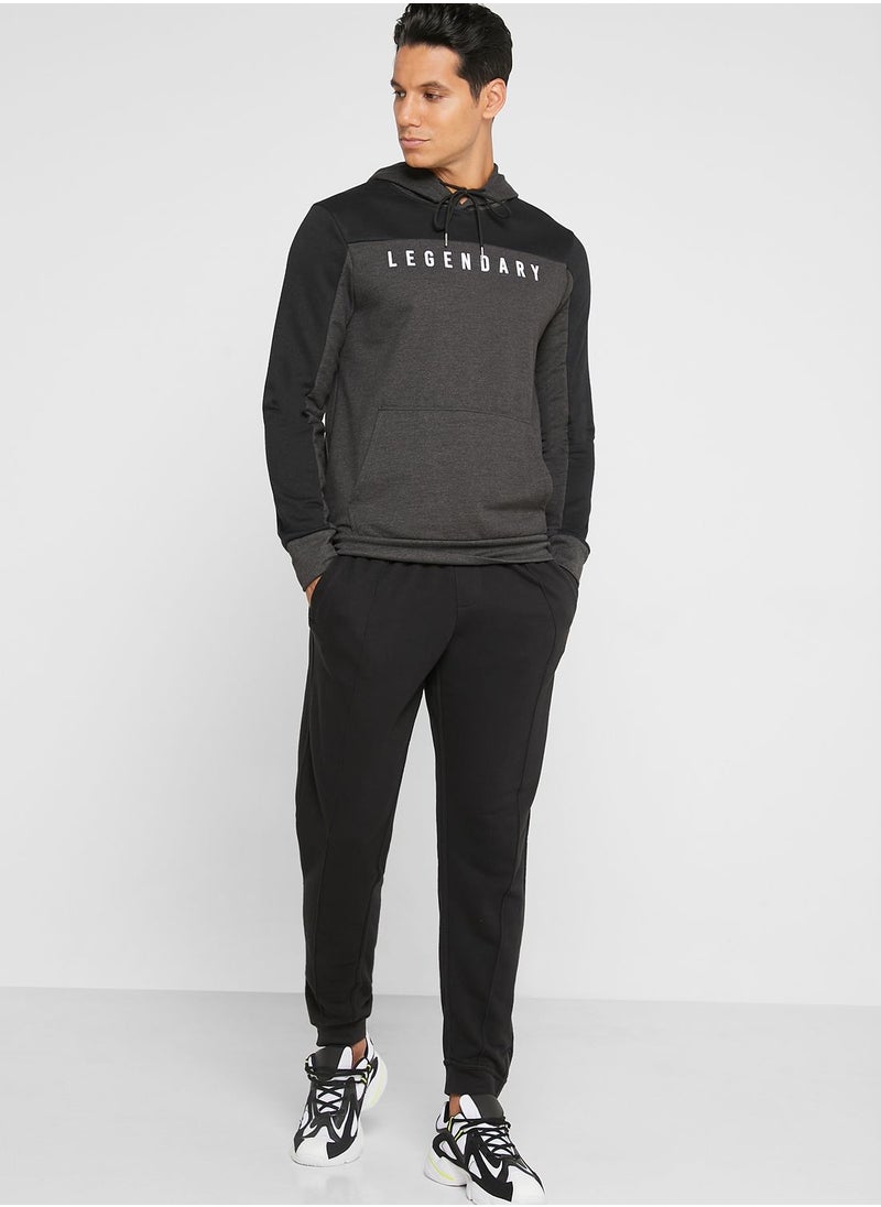 Seventy Five - Colourblock Hoodie - Image 1