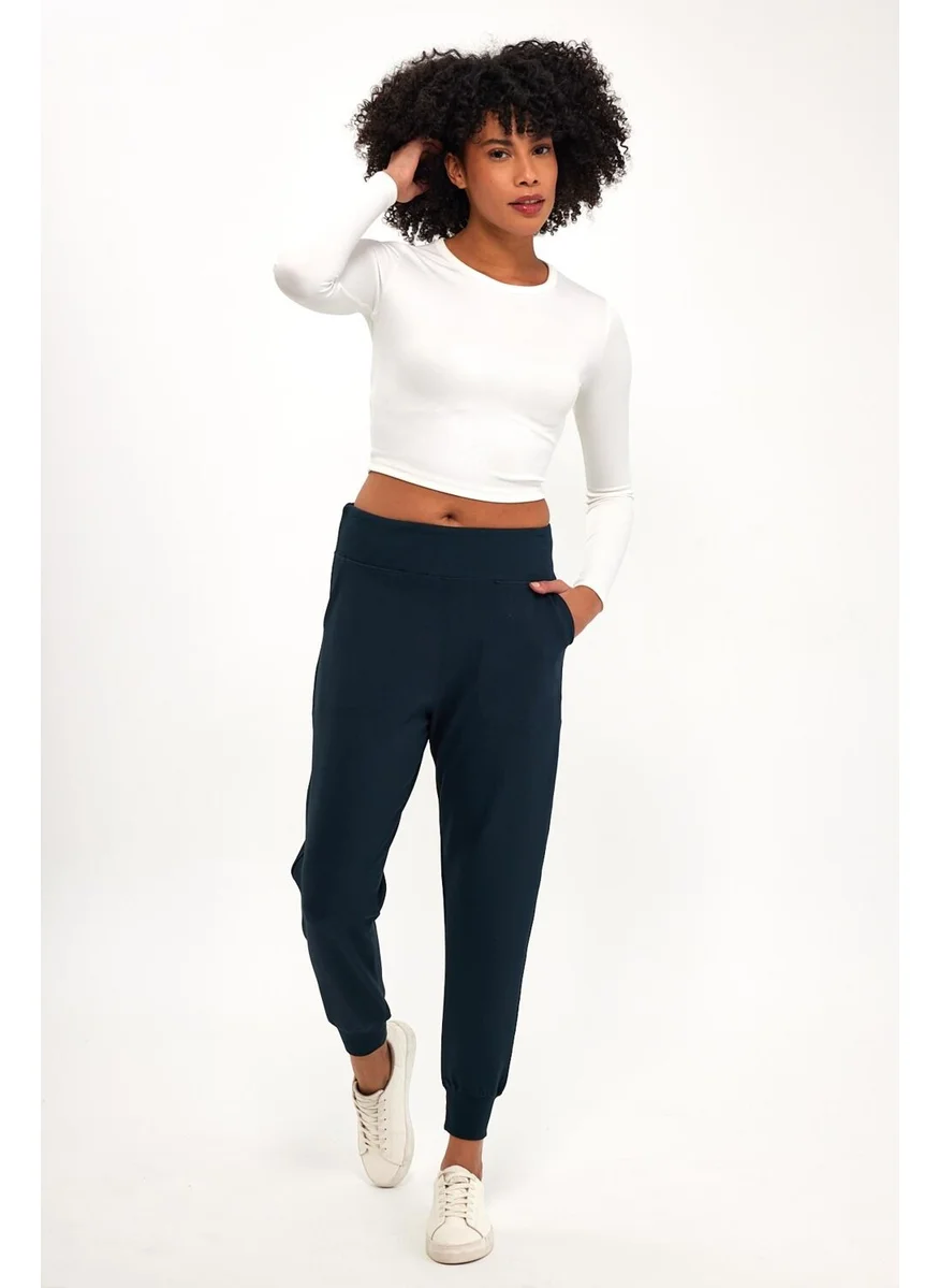Alexander Gardi Alexandergardı Elastic Waisted Side Pocket Leggings (B23-00165)