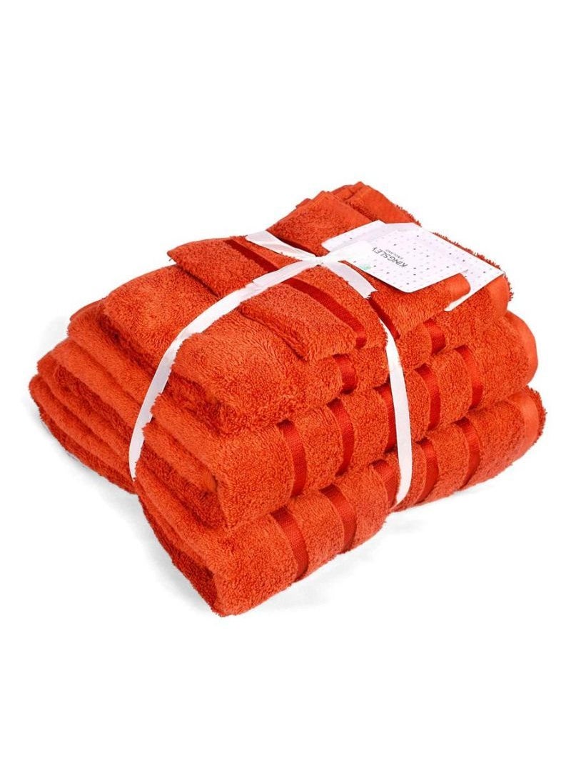 Kingsley Kingsley Plain 7 Towel Set 