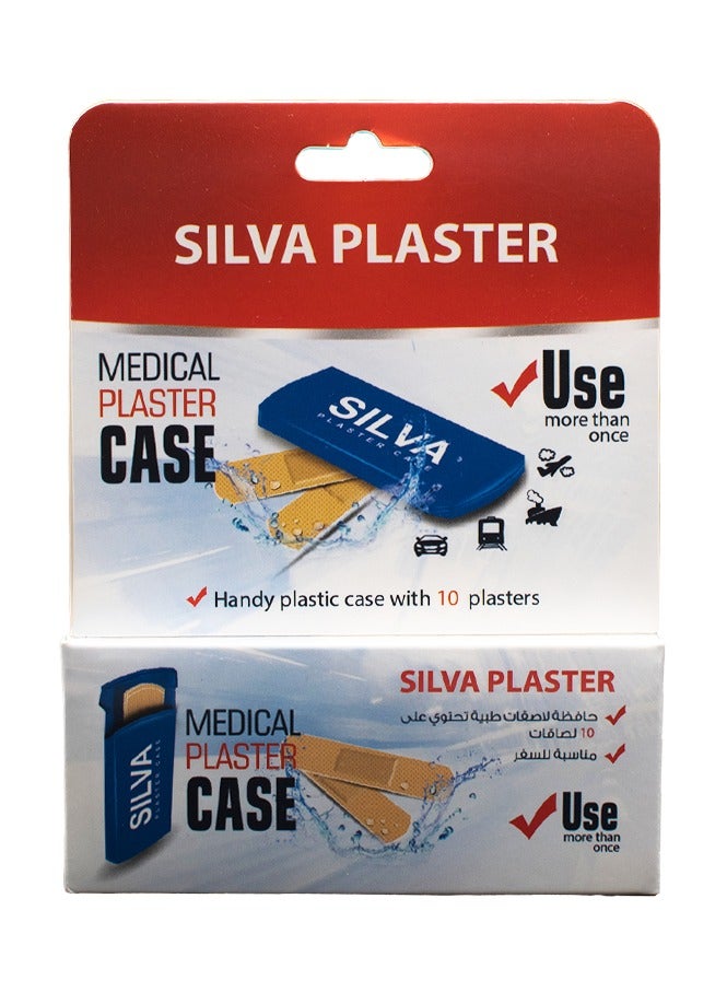 Silva Plaster Medical Plaster Case 10 Pieces