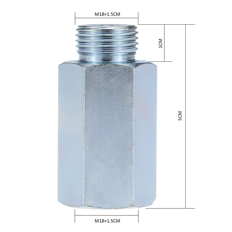 Oxygen Sensor Spacer: Stainless Steel Material - Polished Surface For Perfect Tightening Lambda Sensor Extender For Automotive Exhaust System - Image 5