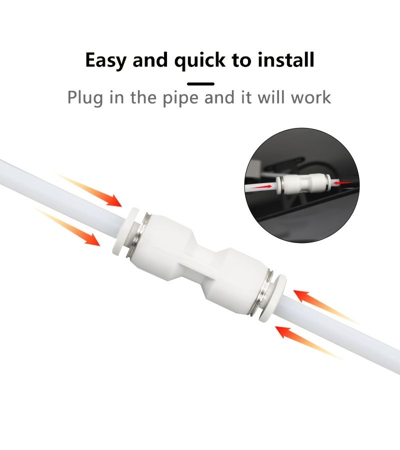 5 قطع موصل هوائي لأنبوب PTFE 1.75 ملم لخيوط الطابعة ثلاثية الأبعاد (أجزاء الطارد) - Image 3