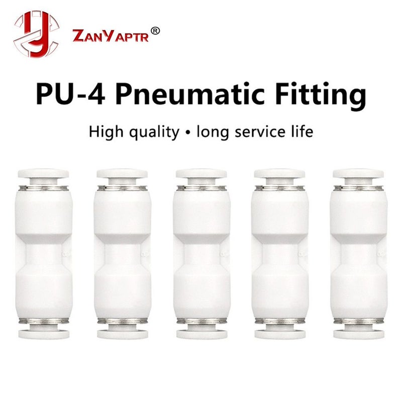 5 قطع موصل هوائي لأنبوب PTFE 1.75 ملم لخيوط الطابعة ثلاثية الأبعاد (أجزاء الطارد) - Image 1