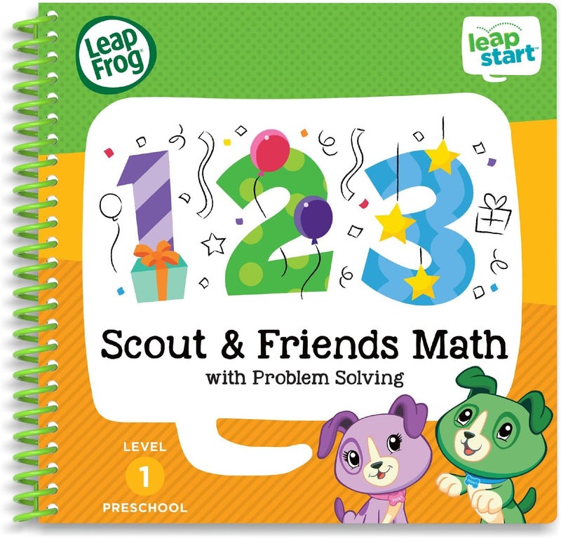LeapFrog LeapStart Preschool 4-in-1 Activity Book Bundle with ABC, Shapes & Colors, Math, Animals - Image 4