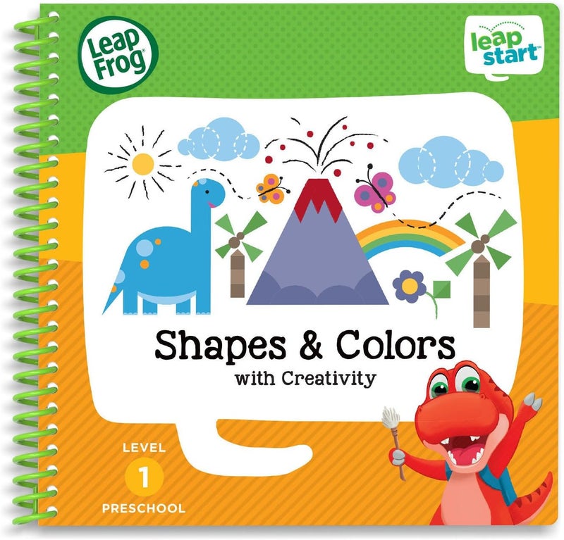 LeapFrog LeapStart Preschool 4-in-1 Activity Book Bundle with ABC, Shapes & Colors, Math, Animals - Image 3