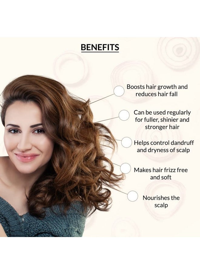 Indus Valley Indus Valley 100% Organic Onion Oil For Hair Fall Control-200 ml  - Image 4