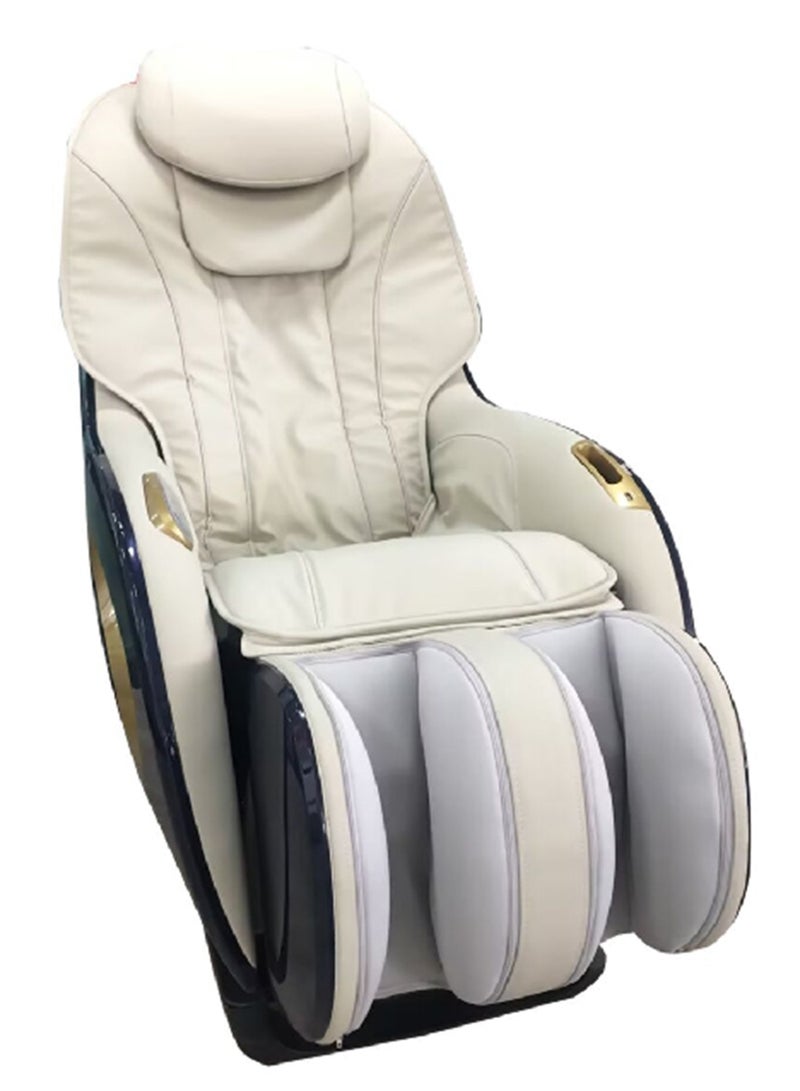 اى مساج    آي مساج كرسي تدليك بتصميم عصري مع آلية التدليك ثلاثية الأبعاد بيج 84 x 69 x 146 سم AM-1098F - Image 1