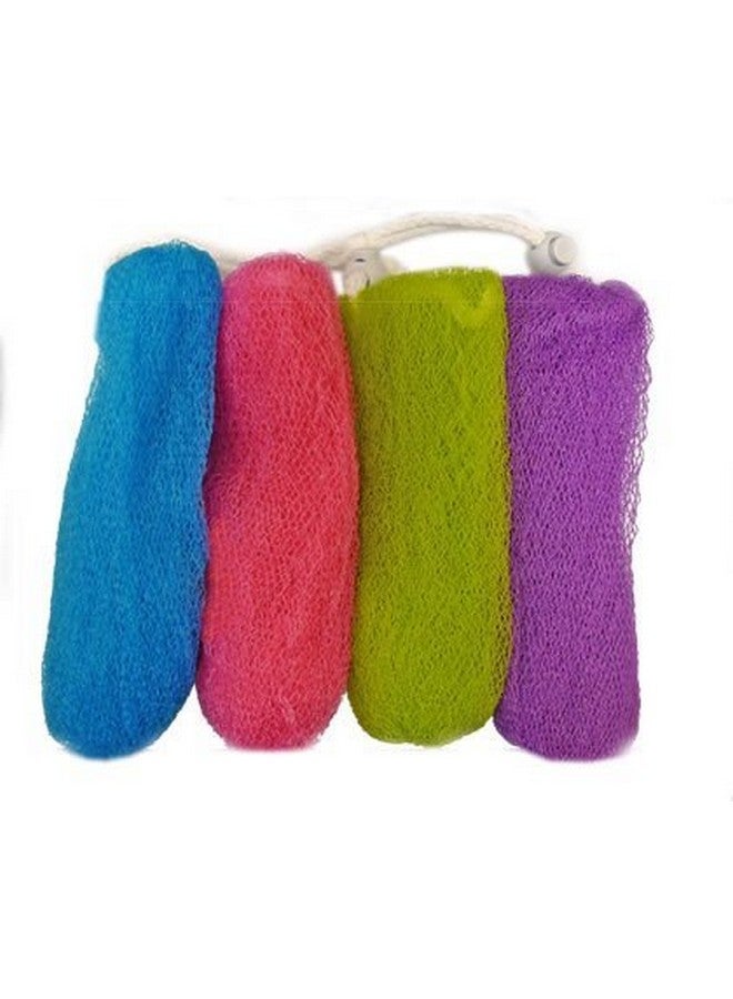 Aquasentials Aquasentials Exfoliating Mesh Soap Saver Pouch (4pk)(Color Assorted) 