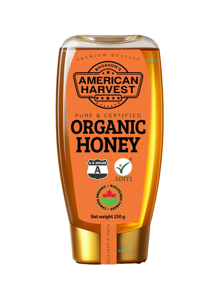 Organic Honey Squeeze Jar