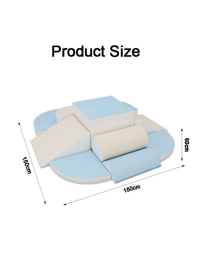 JSAITOYS Children's Indoor Soft Play Mat Set - Interlocking Foam Tiles for Baby Crawling & Play - Image 2