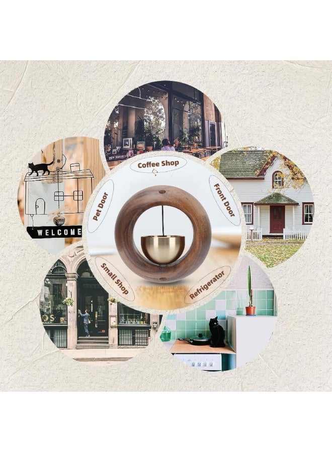 Bukela Door Opening Bell Beautiful Sound Entry Door Bell with Double Sided Tapes for Refrigerator Apartment Decoration - Image 5