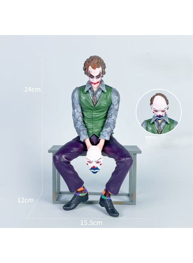 Heath Ledger, Mei Man, Joker Suicide Squad Figure Ornament Tabletop Figure (24cm) - Image 4