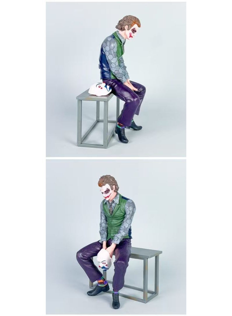 Heath Ledger, Mei Man, Joker Suicide Squad Figure Ornament Tabletop Figure (24cm) - Image 3