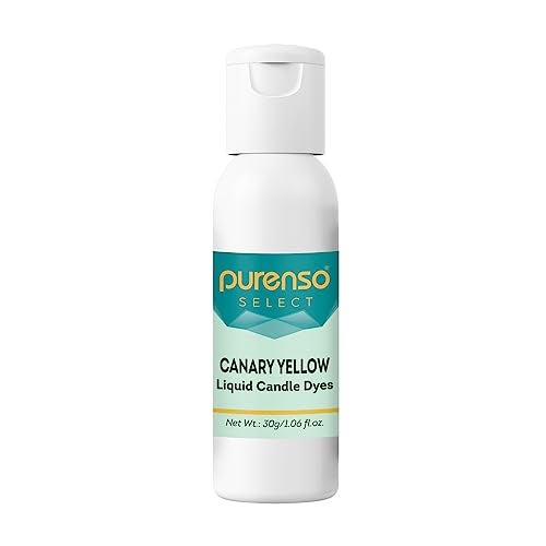 Purenso Select - Canary Yellow, 30g Liquid Candle Color Dyes - Image 1