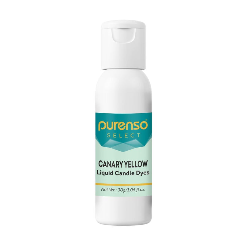 Purenso Select - Canary Yellow, 30g Liquid Candle Color Dyes - Image 5